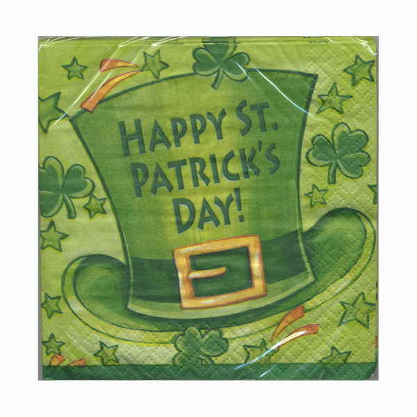 Happy St. Patrick's Day! Beverage Napkins