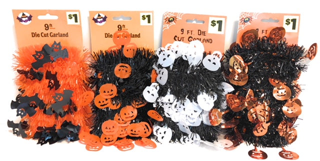 Die Cut Garland <span style="color:#e32619;">(24 packages per case)</span>