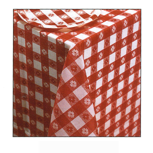 Red Gingham Tablecovers-DS