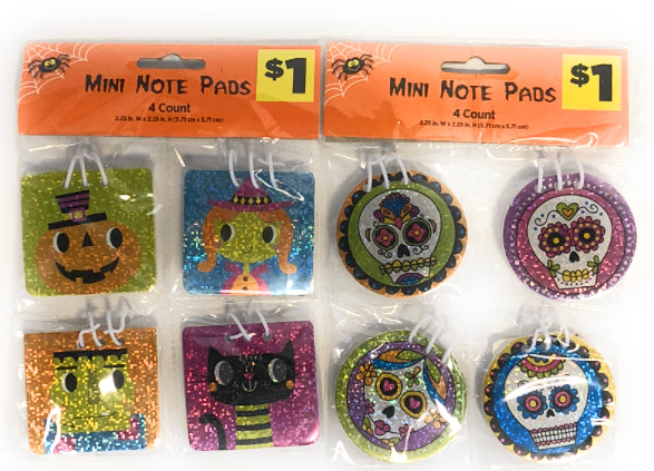 Mini Note Pads - 24pk