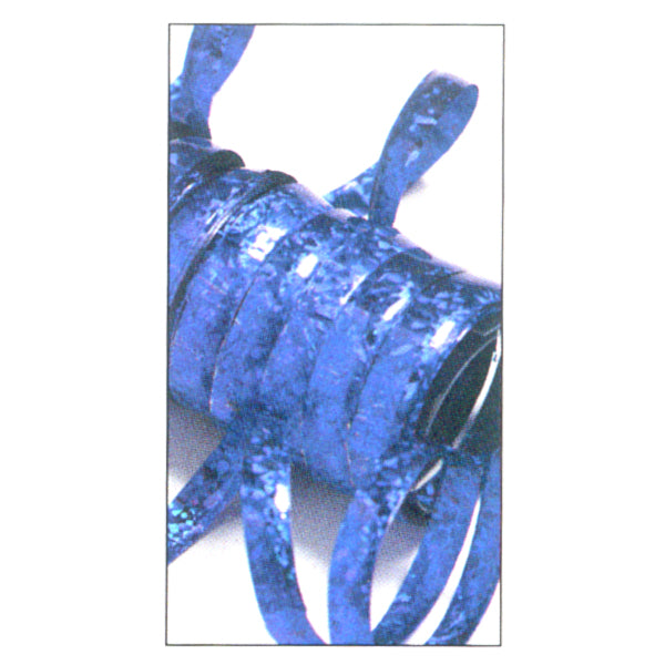 Metallic Electric Blue Serpentine-144