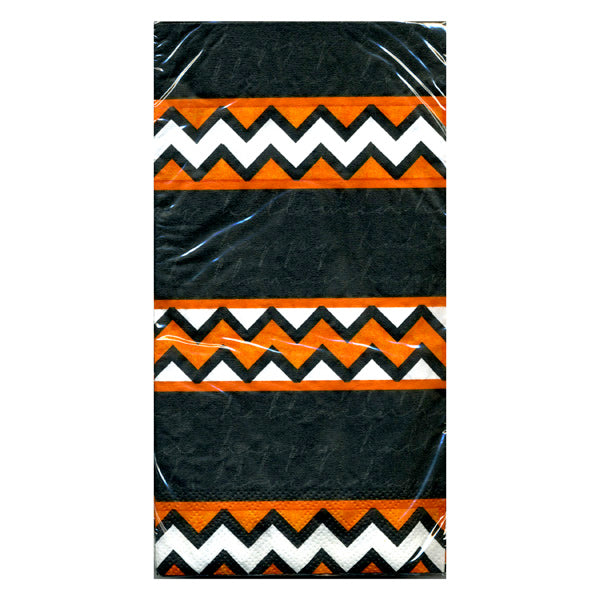 Halloween Chevron Guest Towels