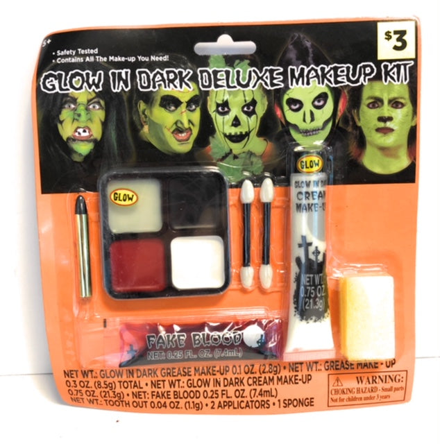 Glow in Dark Deluxe Makeup Kit