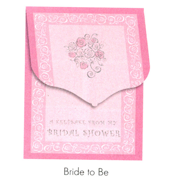 Bride to Be Keepsake Registry <span style="color:#e32619;">(24 packages per case)</span>