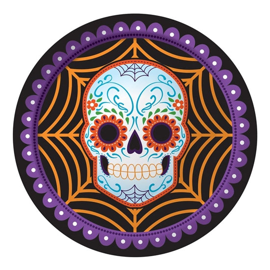 Day of the Dead 8.75" Plates