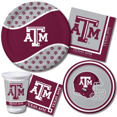 Texas A & M 8.75" Plates