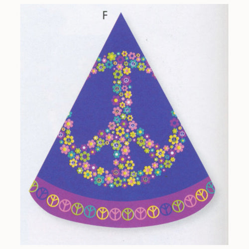 Groovy Girl Party Kids Party Hats