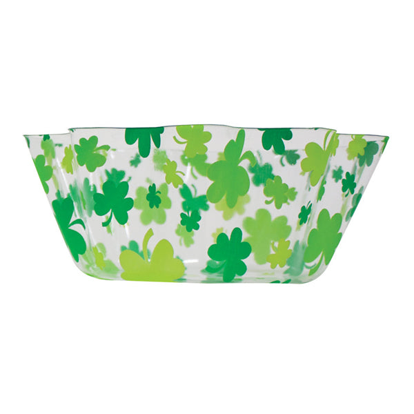 St. Patrick's 10" Plastic Bowl
