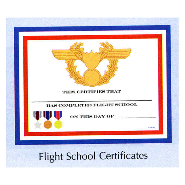 Fighter Pilot Certificates