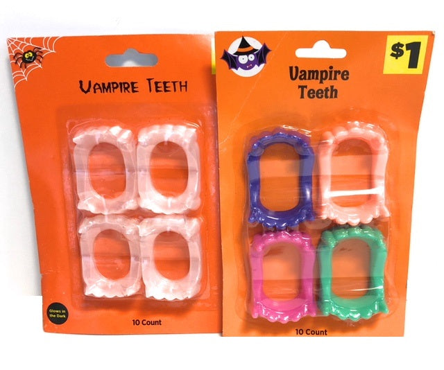 Vampire Teeth <span style="color:#e32619;">(24 packages per case)</span>