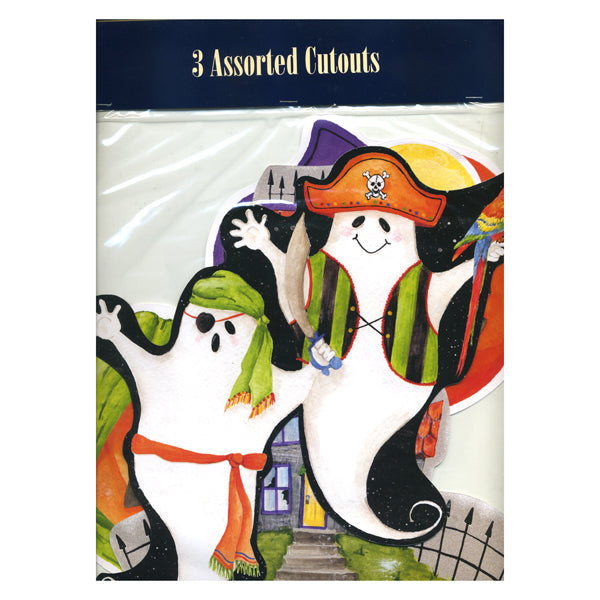 Pirate Ghost Assorted Cutouts