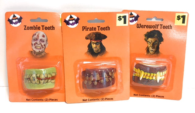 Fake Teeth Assortment - 24pk