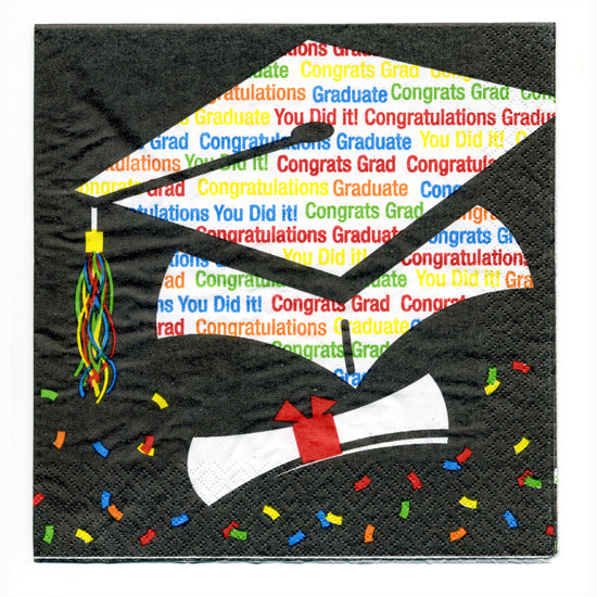 Graduating You Did It Luncheon Napkins